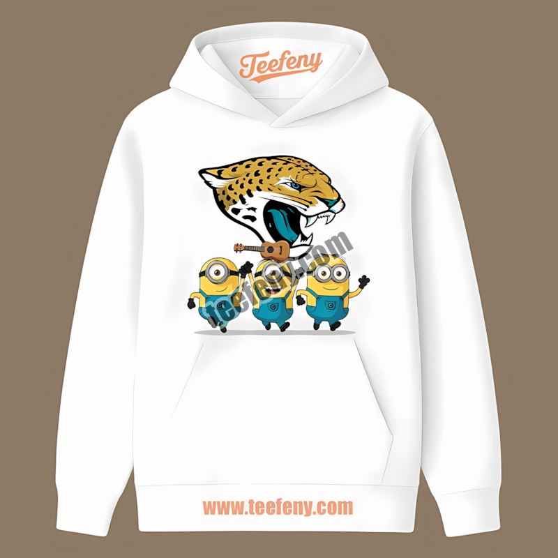 Minions Jacksonville Jaguars Regular Hoodie Minions Jacksonville Jaguars Regular Hoodie