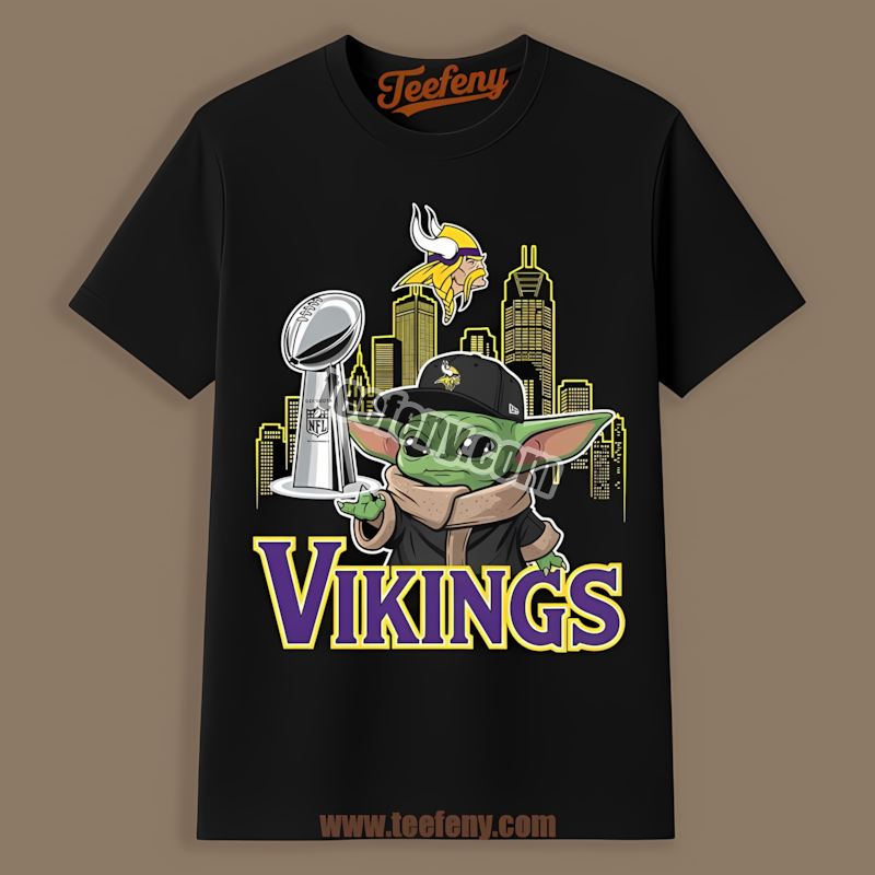 Minnesota Vikings Best Dad Ever American Flag Supporter Graphic Shirt