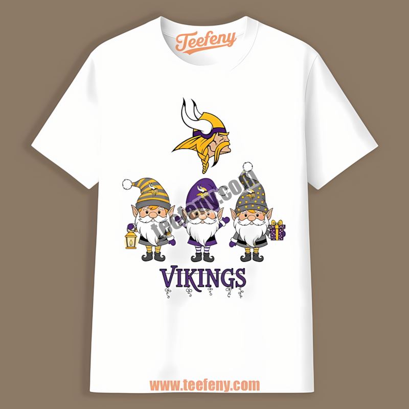 Minnesota Vikings Christmas Crew Holiday Vikings Classic Shirt