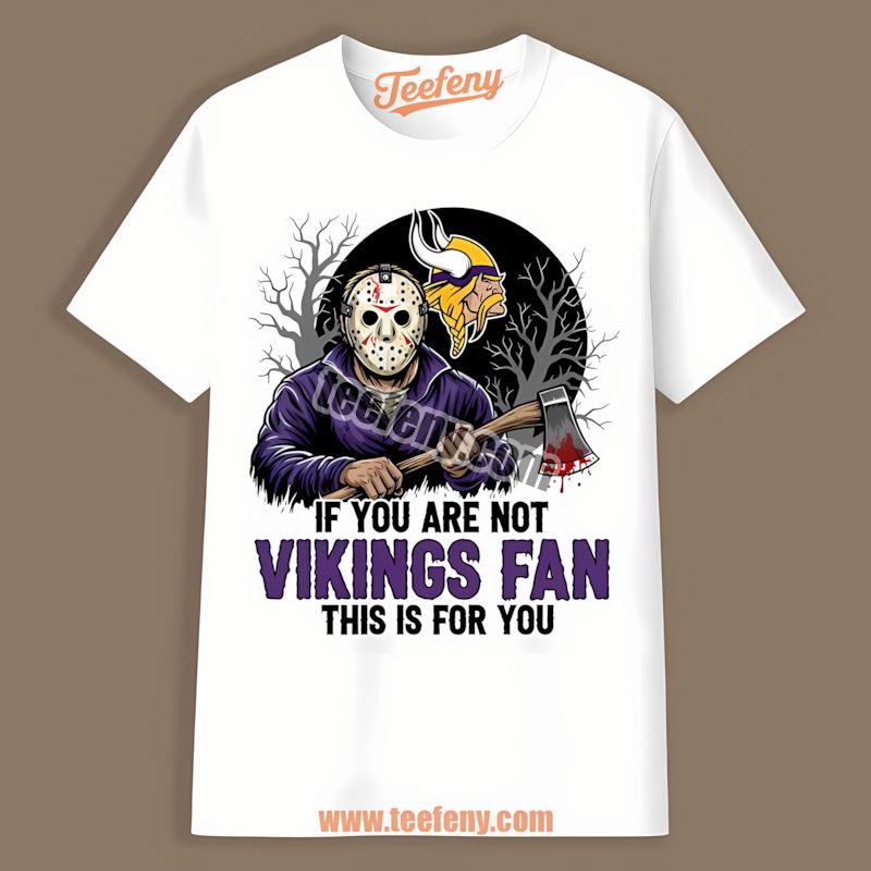 Minnesota Vikings Halloween Jason Voorhees Costume Classic Shirt