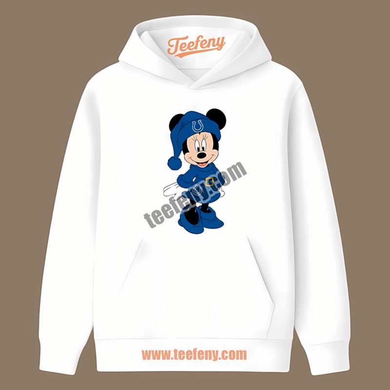 Minnie Mouse Christmas Indianapolis Colts Classic Hoodie Minnie Mouse Christmas Indianapolis Colts Classic Hoodie