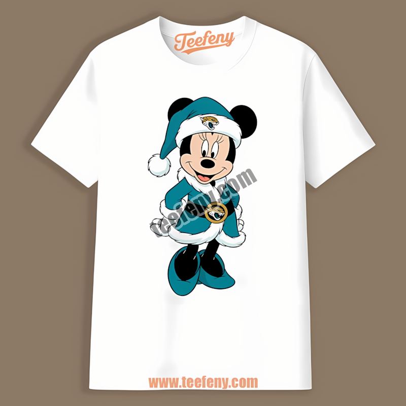 Minnie Mouse Jacksonville Jaguars Christmas Regular Shirt