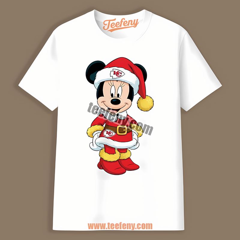 Minnie Mouse Kansas City Chiefs Christmas Regular Shirt