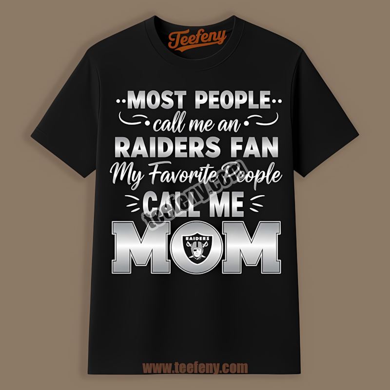 Mom Favorite People Las Vegas Raiders Cotton Shirt