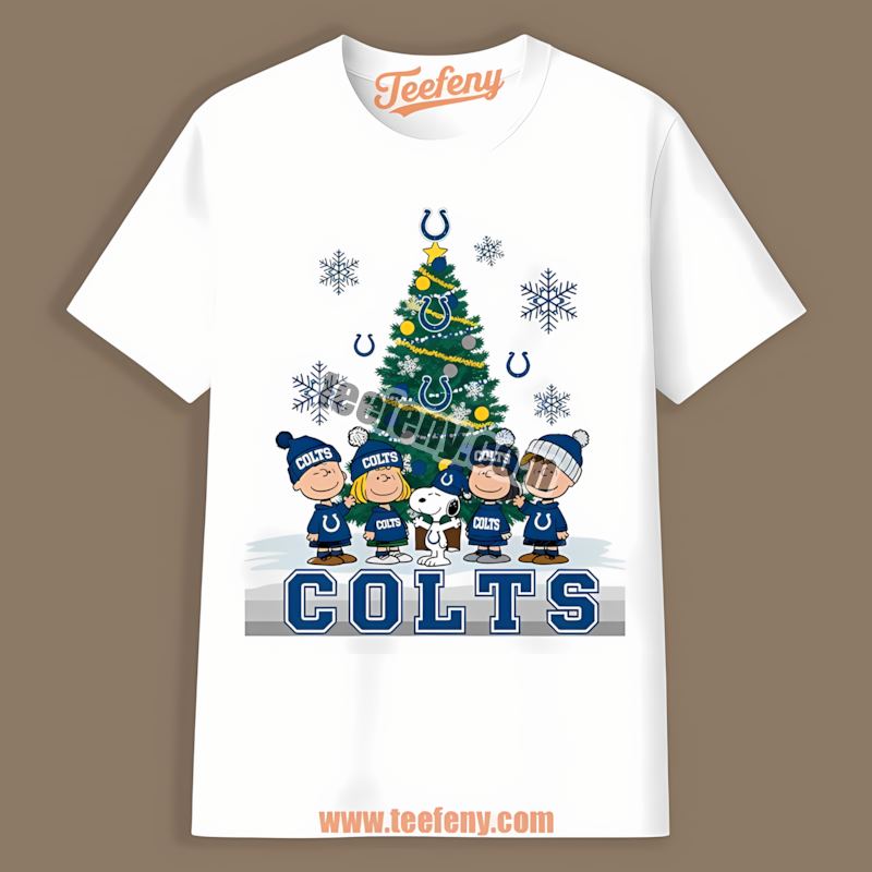 Peanuts Christmas Indianapolis Colts Trendy Shirt