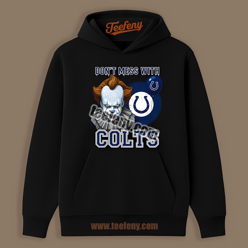 Pennywise Halloween Indianapolis Colts Vintage Hoodie Pennywise Halloween Indianapolis Colts Vintage Hoodie