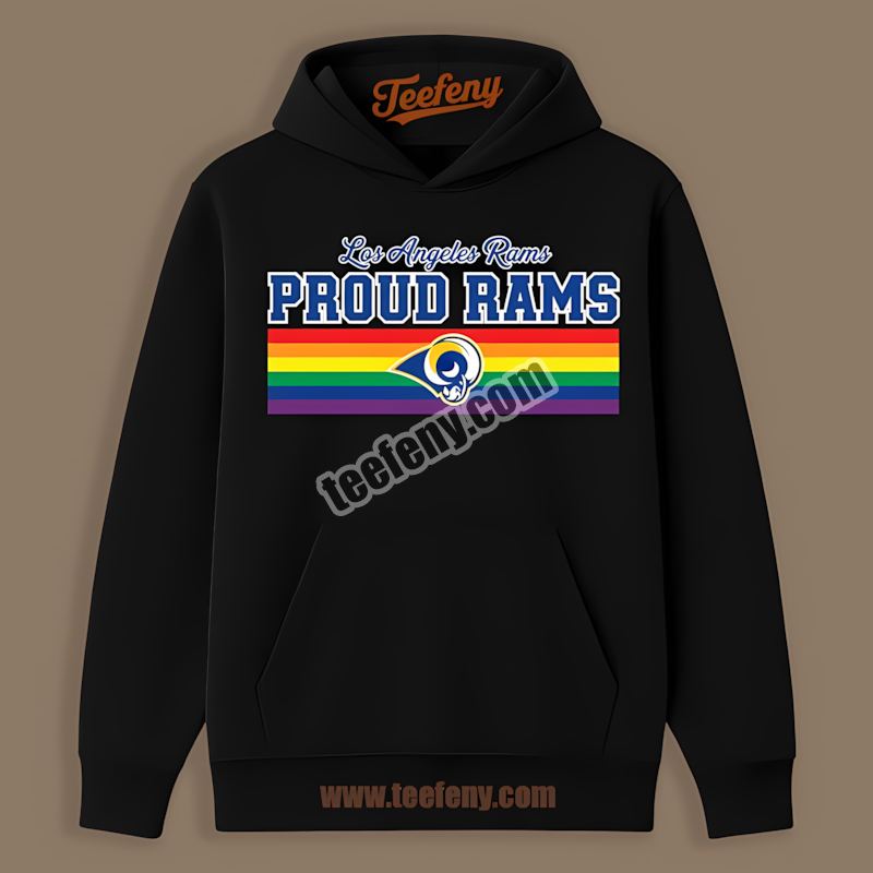 Pride Rams Lgbt Supporters Los Angeles Rams Hoodie Pride Rams Lgbt Supporters Los Angeles Rams Hoodie