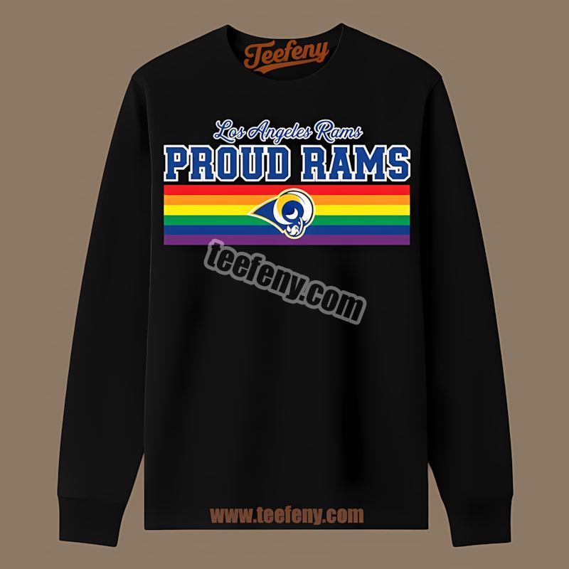Pride Rams Lgbt Supporters Los Angeles Rams Long Sleeve Pride Rams Lgbt Supporters Los Angeles Rams Long Sleeve