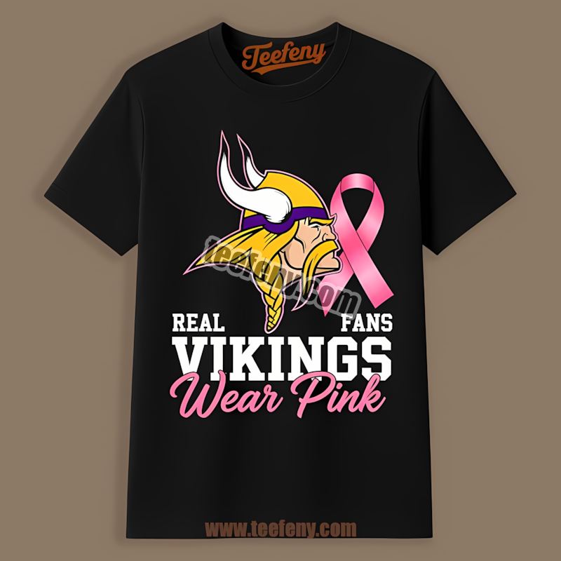 Real Fans Wear Pink Los Angeles Chargers Breast Cancer Trendy Shirt