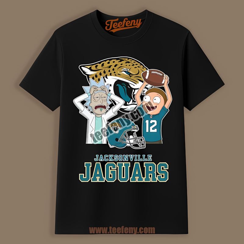 Rick And Morty Jacksonville Jaguars Trendy Shirt