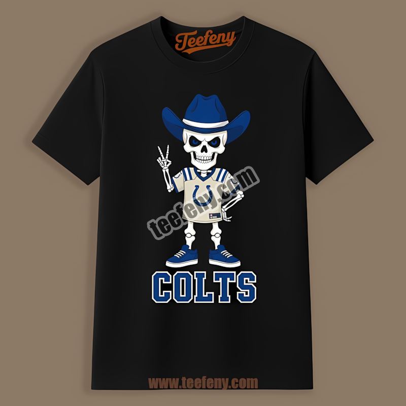 Skeleton Cowboy Indianapolis Colts Classic Shirt