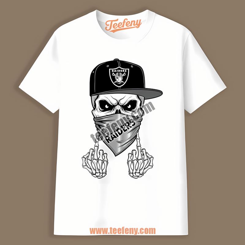 Skull Bandana Las Vegas Raiders Classic Shirt