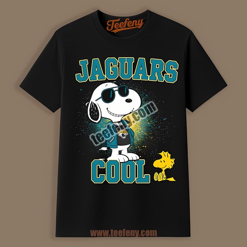 Snoopy Cool Jacksonville Jaguars Graphic Shirt