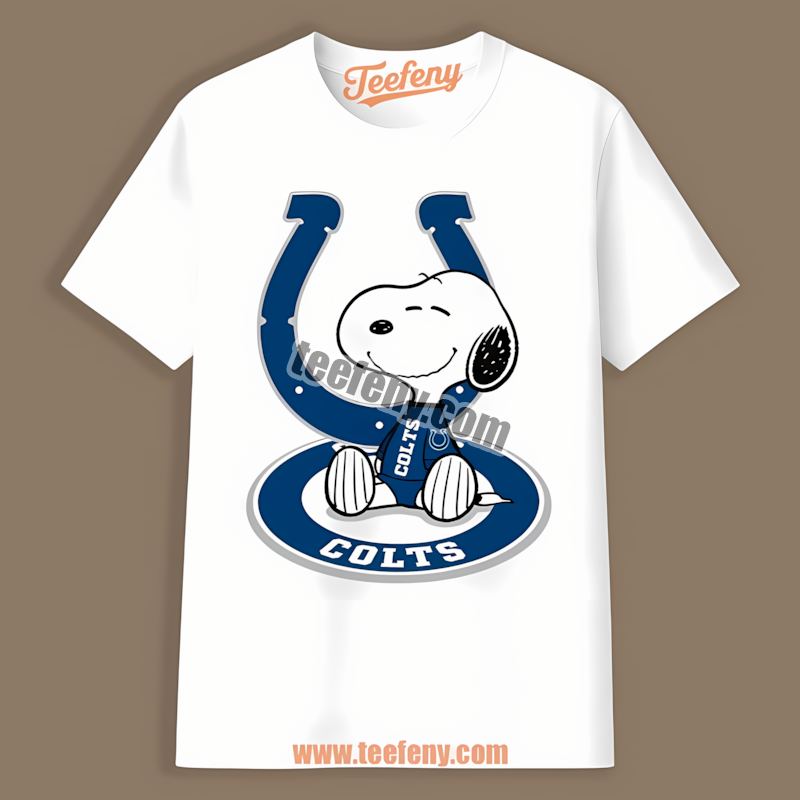 Snoopy Tattoo Arm Indianapolis Colts Vintage Shirt