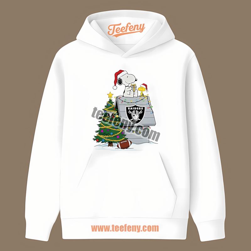 Snoopy Woodstock Christmas Las Vegas Raiders Retro Hoodie Snoopy Woodstock Christmas Las Vegas Raiders Retro Hoodie