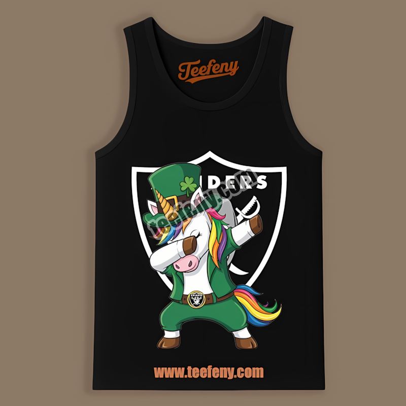 St Patricks Day Vs Dabbing Unicorn Las Vegas Raiders Unisex Tanktop St Patricks Day Vs Dabbing Unicorn Las Vegas Raiders Unisex Tanktop