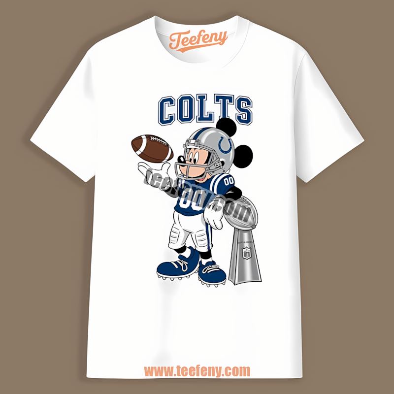 Super Bowl Football Indianapolis Colts Mickey Shirt