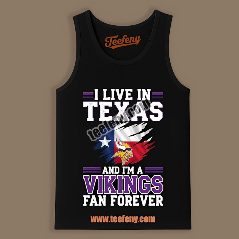 Texas Fan Forever Minnesota Vikings Pride Adults Tanktop Texas Fan Forever Minnesota Vikings Pride Adults Tanktop