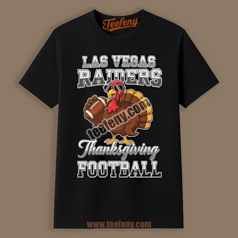 Thanksgiving Football Turkey Las Vegas Raiders Vintage Shirt
