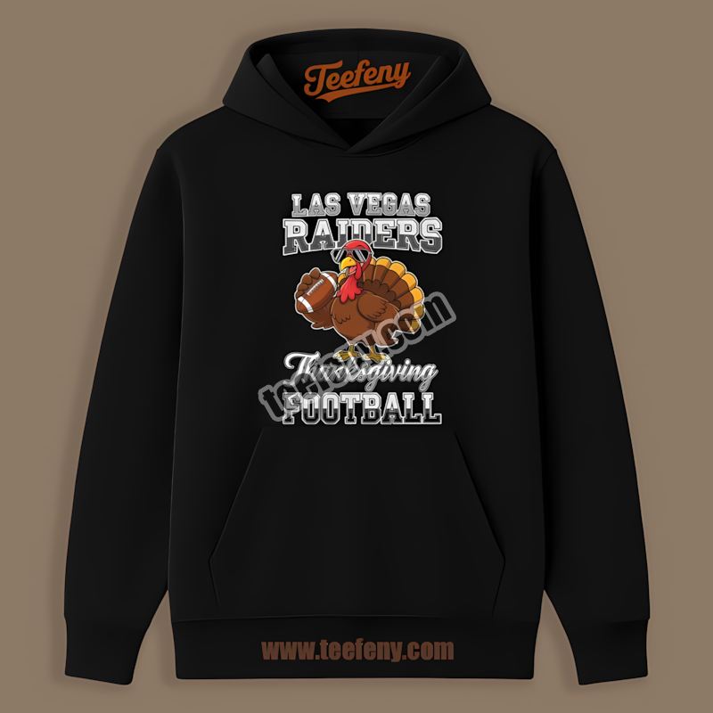 Thanksgiving Football Turkey Las Vegas Raiders Vintage Hoodie Thanksgiving Football Turkey Las Vegas Raiders Vintage Hoodie