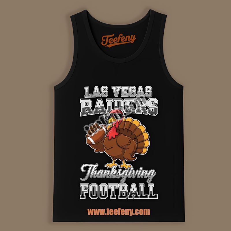 Thanksgiving Football Turkey Las Vegas Raiders Vintage Tanktop Thanksgiving Football Turkey Las Vegas Raiders Vintage Tanktop