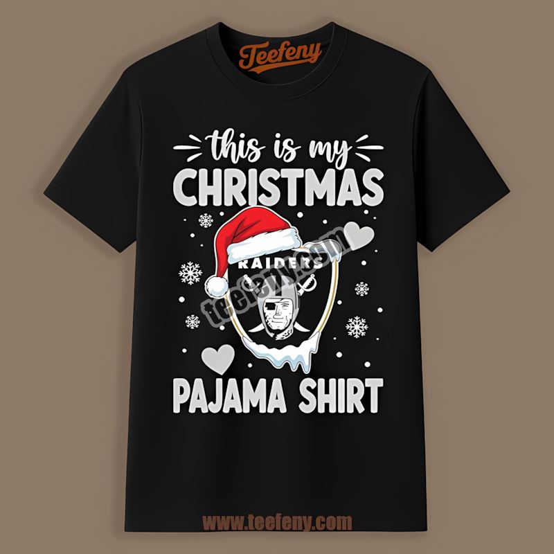 This Is My Christmas Pajama Las Vegas Raiders Trendy Shirt
