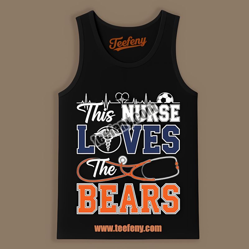 This Nurse Loves The Chicago Bears Vintage Tanktop This Nurse Loves The Chicago Bears Vintage Tanktop