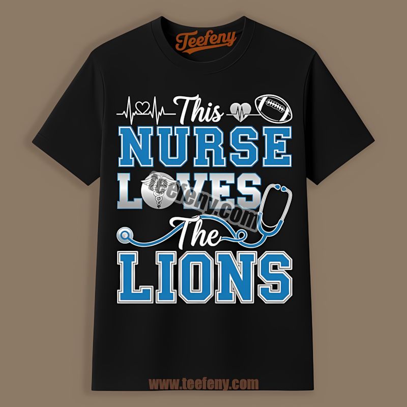 This Girl Loves Her Detroit Lions Color Shirt