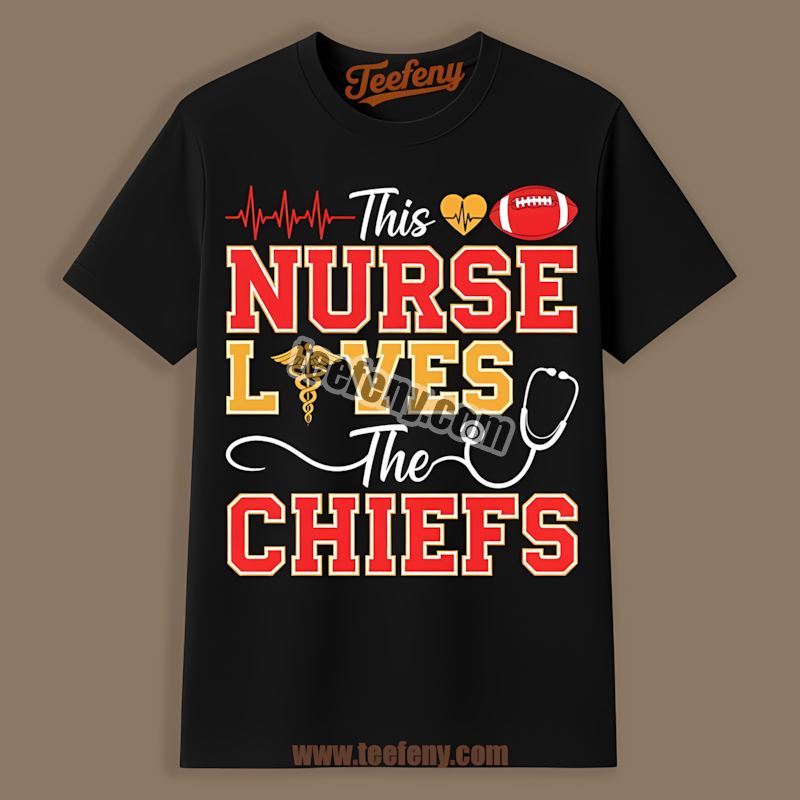 This Nurse Loves The Kansas City Chiefs Vintage Shirt