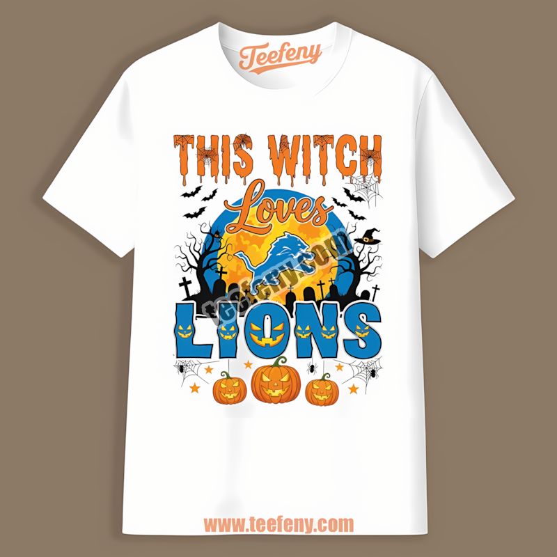 This Nurse Loves The Detroit Lions Adults Shirt