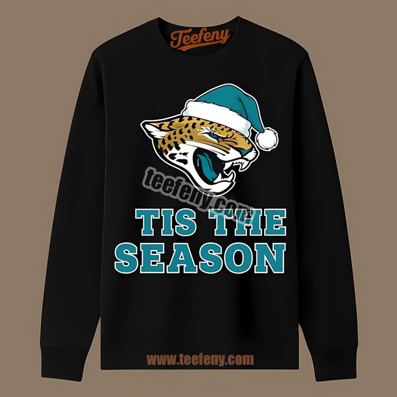 Tis The Season Christmas Jacksonville Jaguars Classic Long Sleeve Tis The Season Christmas Jacksonville Jaguars Classic Long Sleeve