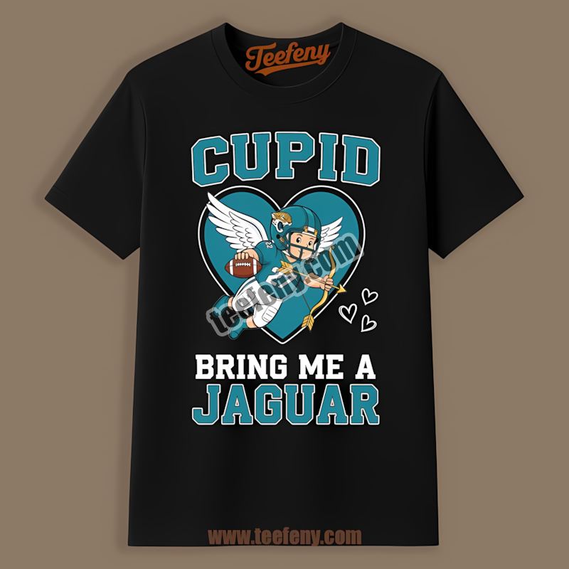 Valentines Cupid Bring Me A Cardinal Jacksonville Jaguars Unisex Shirt