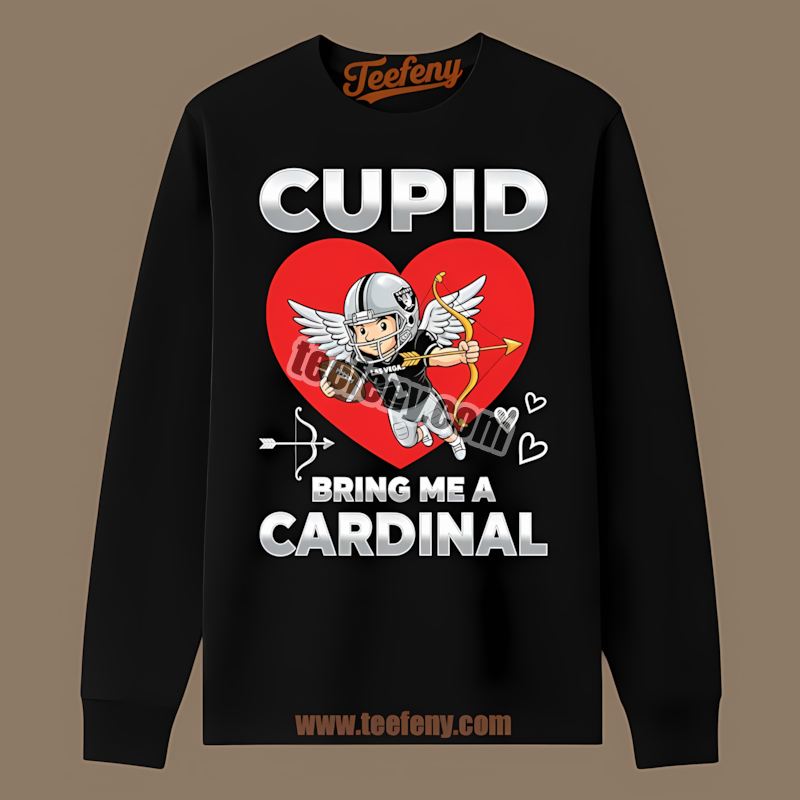 Valentines Cupid Bring Me A Cardinal Las Vegas Raiders Vintage Long Sleeve Valentines Cupid Bring Me A Cardinal Las Vegas Raiders Vintage Long Sleeve