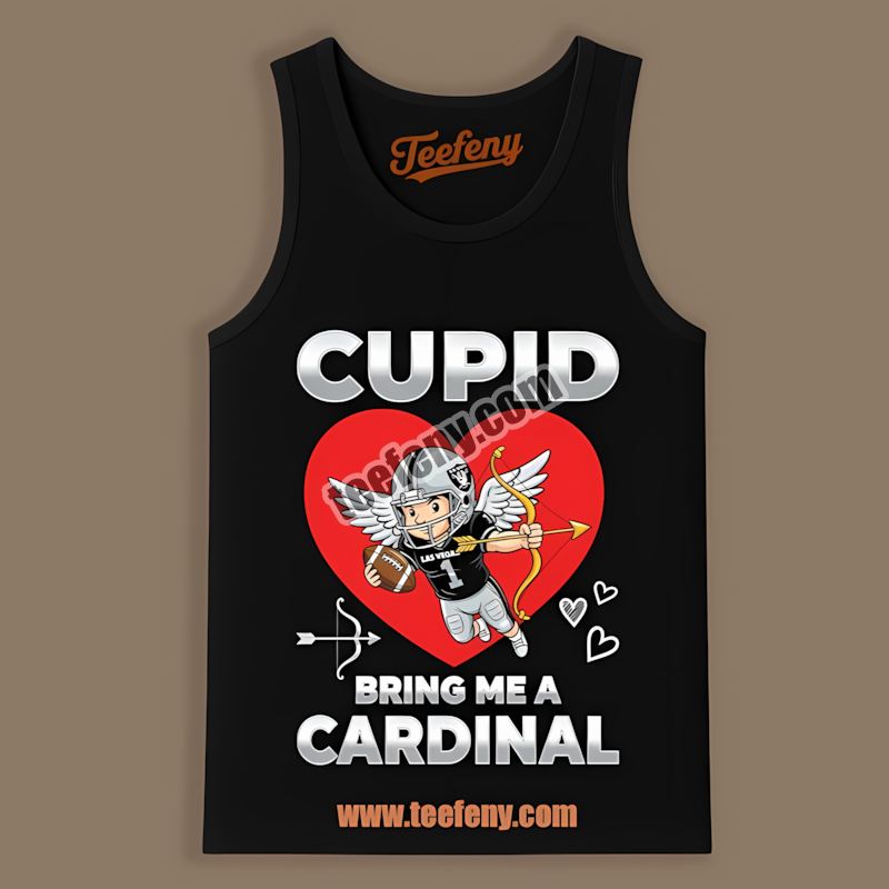 Valentines Cupid Bring Me A Cardinal Las Vegas Raiders Vintage Tanktop Valentines Cupid Bring Me A Cardinal Las Vegas Raiders Vintage Tanktop