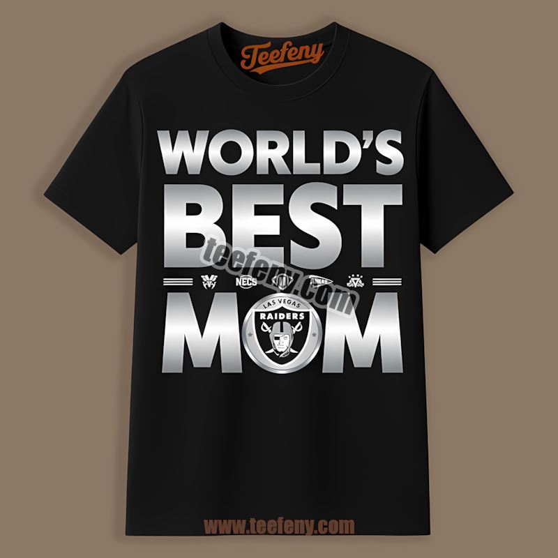 Worlds Best Mom Las Vegas Raiders Trendy Shirt