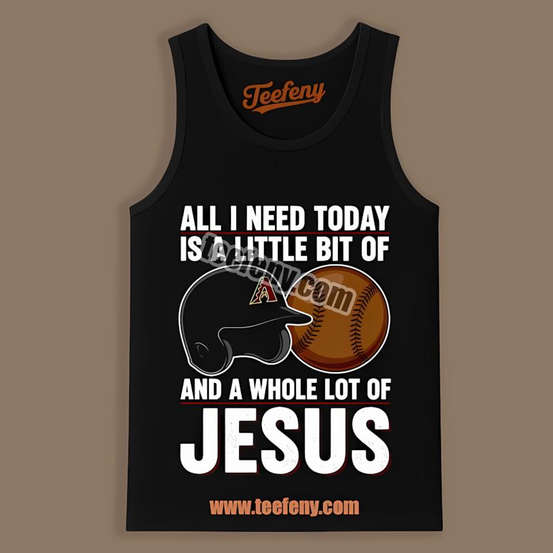 Arizona Diamondbacks Baseball And Jesus Color Tanktop Arizona Diamondbacks Baseball And Jesus Color Tanktop