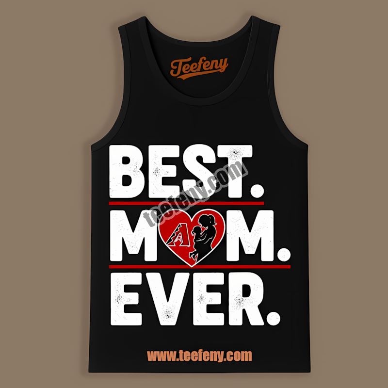 Arizona Diamondbacks Best Mom Ever Heart Unisex Tanktop Arizona Diamondbacks Best Mom Ever Heart Unisex Tanktop