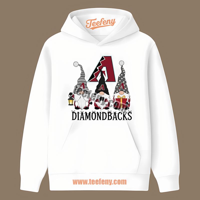 Arizona Diamondbacks Christmas Gnomes Retro Hoodie Arizona Diamondbacks Christmas Gnomes Retro Hoodie
