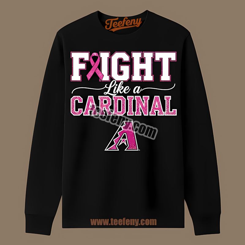 Arizona Diamondbacks Fight Like A Breast Cancer Awareness Long Sleeve Arizona Diamondbacks Fight Like A Breast Cancer Awareness Long Sleeve