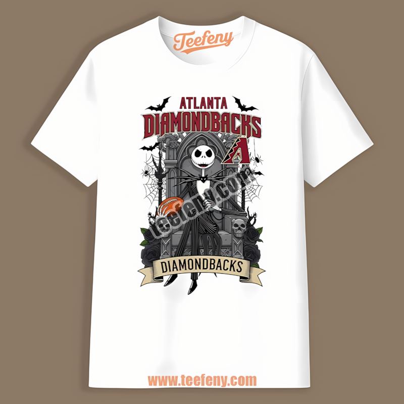 Arizona Diamondbacks Jack Skellington Throne Vintage Shirt