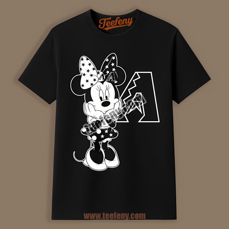Arizona Diamondbacks Minnie Mouse Star Color Shirt