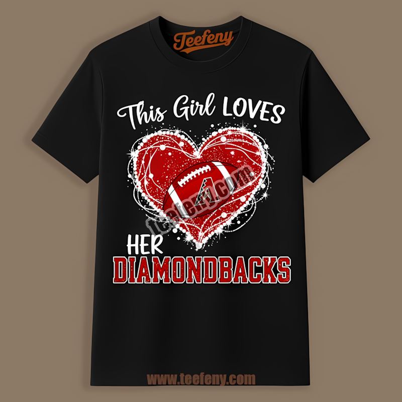 Arizona Diamondbacks This Girl Loves Her Retro Shirt