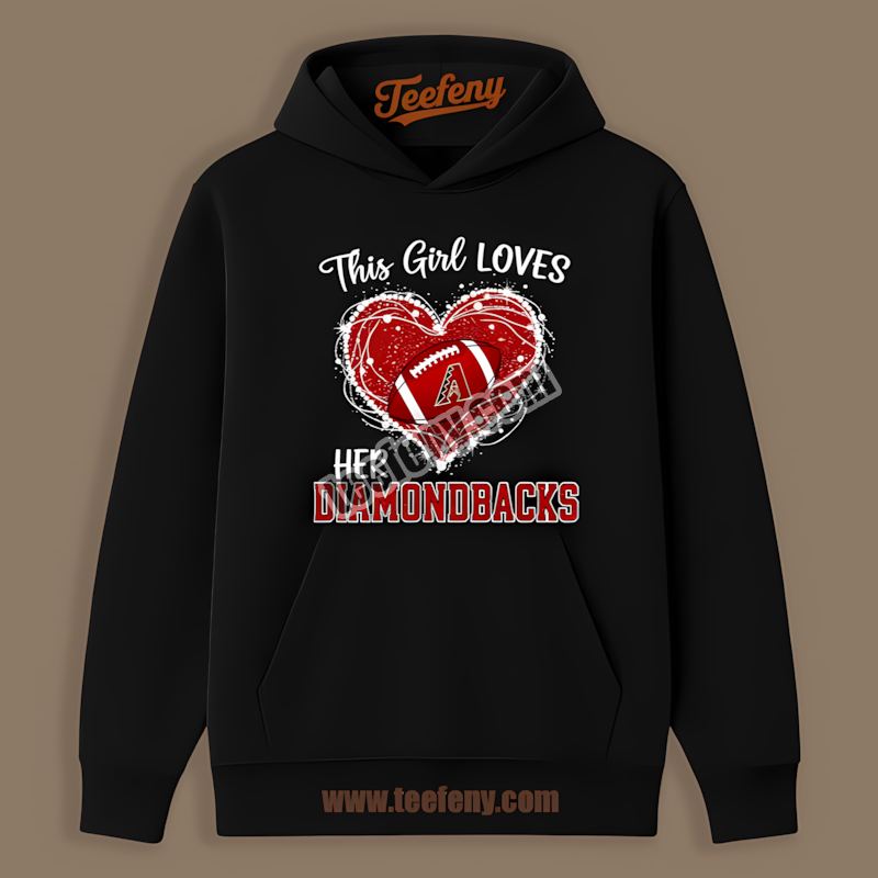Arizona Diamondbacks This Girl Loves Her Retro Hoodie Arizona Diamondbacks This Girl Loves Her Retro Hoodie
