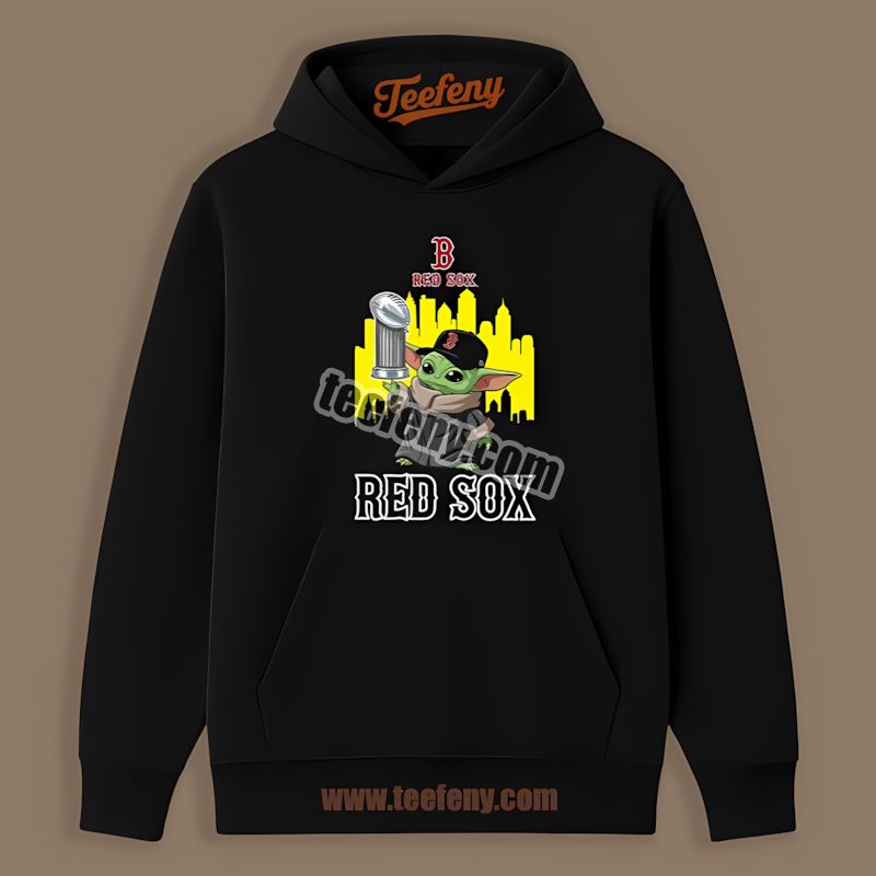 Baby Yoda Holding World Series Trophy Boston Red Sox Cool Hoodie Baby Yoda Holding World Series Trophy Boston Red Sox Cool Hoodie