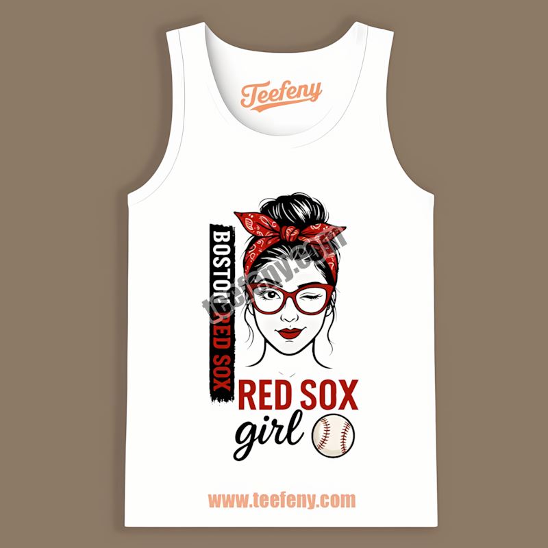 Boston Red Sox Girl Youth Tanktop Boston Red Sox Girl Youth Tanktop