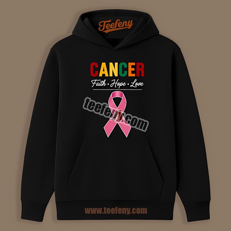 Cancer Awareness Faith Hope Love Arizona Diamondbacks Hoodie Cancer Awareness Faith Hope Love Arizona Diamondbacks Hoodie