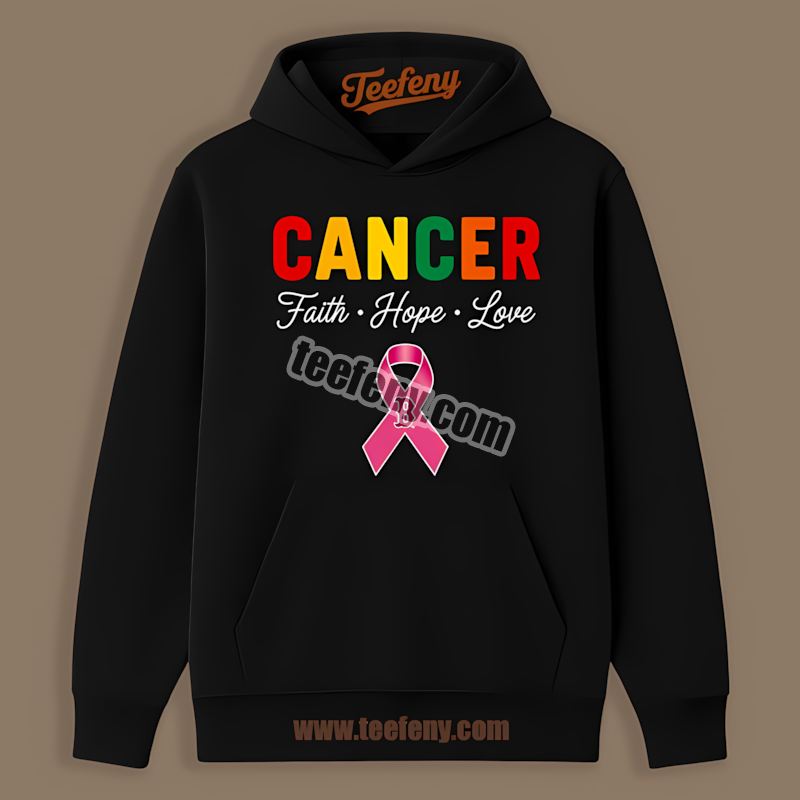 Cancer Awareness Faith Hope Love Boston Red Sox Home Run Hoodie Cancer Awareness Faith Hope Love Boston Red Sox Home Run Hoodie