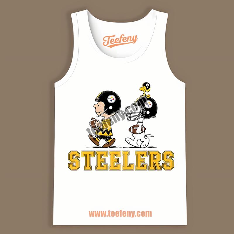 Charlie Brown And Snoopy Play For Pittsburgh STanktoplers Shirt Charlie Brown And Snoopy Play For Pittsburgh STanktoplers Shirt