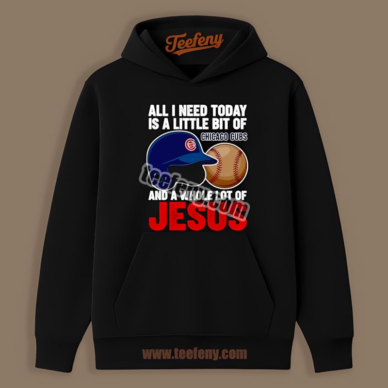 Chicago Cubs Baseball And Jesus Adults Hoodie Chicago Cubs Baseball And Jesus Adults Hoodie