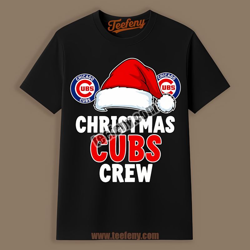 Chicago Cubs Christmas Crew Braves Cotton Shirt